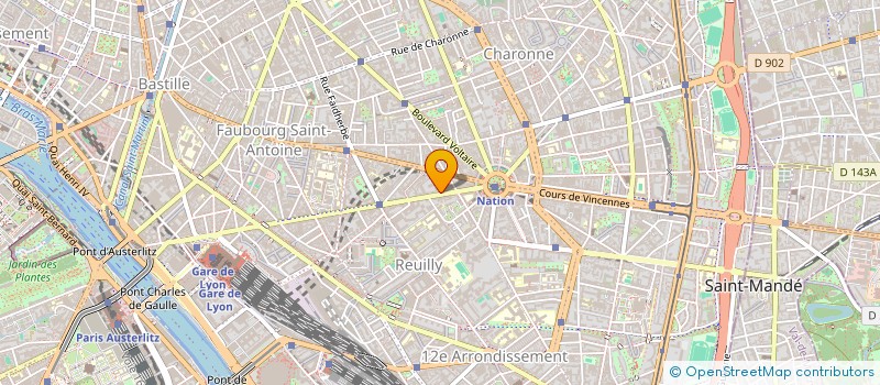 localisation de l'entreprise SOC CONSULTANTS PUBLICITE COMMUNICATION  PARIS