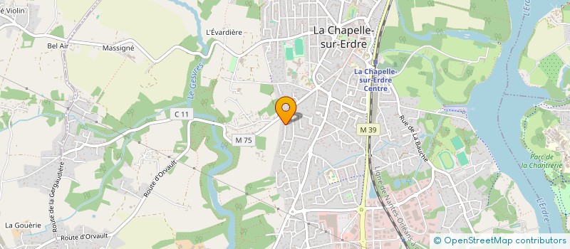 localisation de l'entreprise SOC CONSULTING MAITRISE RISQUES PROF à LA CHAPELLE-SUR-ERDRE