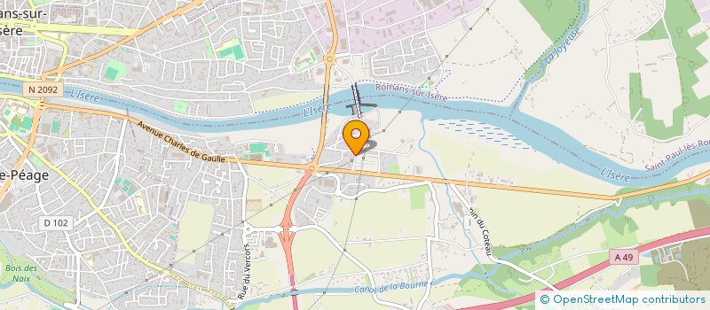 localisation de l'entreprise SOC CONTROLE ENTRETIEN TRAVAUX à CHATUZANGE-LE-GOUBET