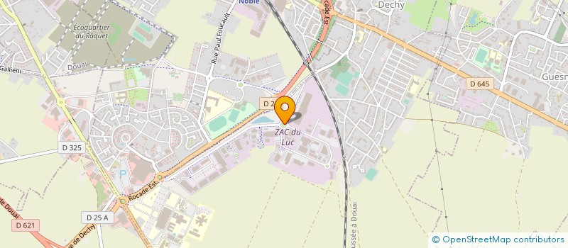 localisation de l'entreprise SOC CONTROLE ET RECEPTION DE COMBUSTIBLE à DECHY