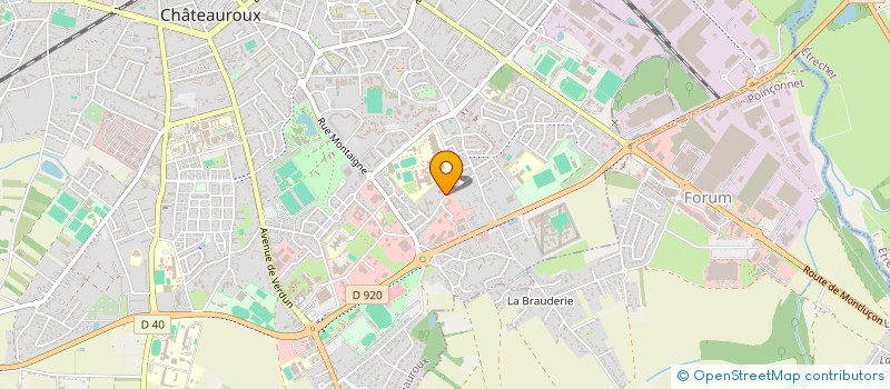 localisation de l'entreprise SOC COOP AGRIC CAPRI CENTRE à CHATEAUROUX