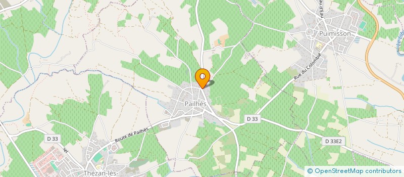localisation de l'entreprise SOC COOP AGRIC INTERCOMMU DISTILLATION à MURVIEL-LES-BEZIERS