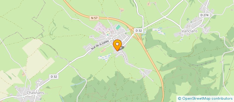 localisation de l'entreprise SOC COOP AGRIC PASTORALE D'ATHOSE  LES PREMIERS SAPINS