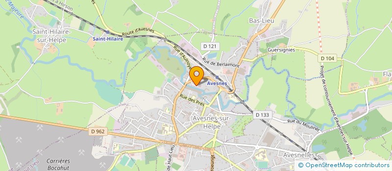 localisation de l'entreprise SOC COOP AGRICOL CEREALES & APPROVISIONN à AVESNES-SUR-HELPE