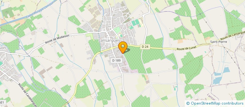 localisation de l'entreprise SOC COOP AGRICOLE DES VIGNERONS DE LANSARGUES à LANSARGUES