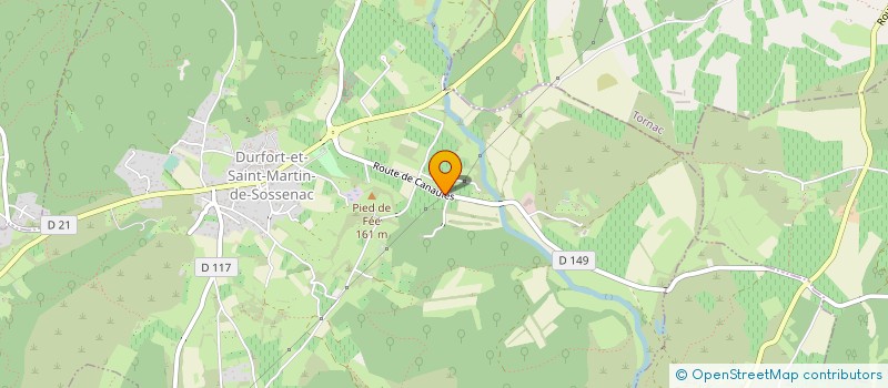 localisation de l'entreprise SOC COOP AGRICOLE LES COTEAUX CEVENOLS à DURFORT-ET-SAINT-MARTIN-DE-SOSSENAC