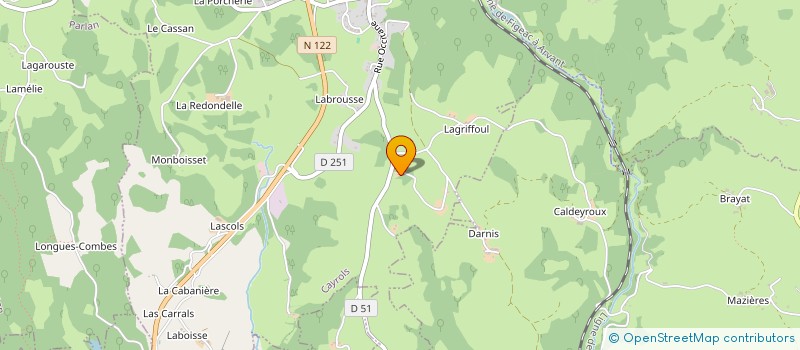 localisation de l'entreprise SOC COOP AGRICOLE LES PRADES DE PARLAN à PARLAN