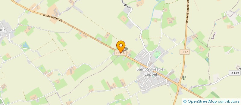 localisation de l'entreprise SOC COOP AGRICOLE VERGERS DES FLANDRES à SAINT-SYLVESTRE-CAPPEL