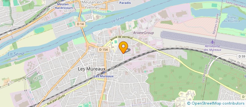localisation de l'entreprise SOC COOP ANONYME CONST PERSONNEL AEROSPA à LES MUREAUX