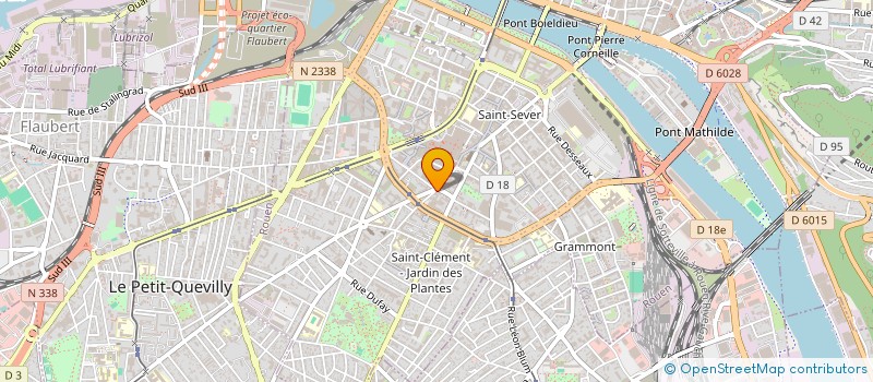 localisation de l'entreprise SOC COOP ARTISAN RENOVATION ETUDE CONSTR  ROUEN