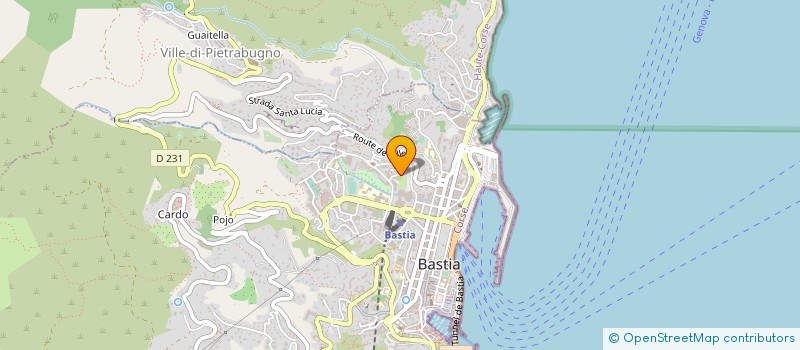 localisation de l'entreprise SOC COOP BASTIA LE LIBECCIO à BASTIA