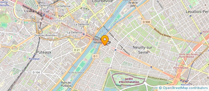 localisation de l'entreprise SOC COOP DES SALARIES DE LA SACEM à NEUILLY-SUR-SEINE