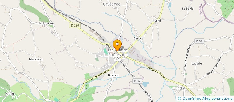 localisation de l'entreprise SOC COOP ELECTRICITE GEN DES 4 ROUTES à LE VIGNON-EN-QUERCY