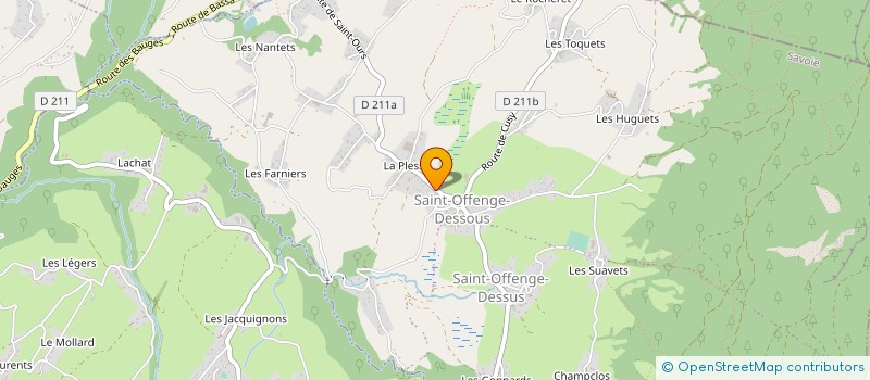 localisation de l'entreprise SOC COOP LAITIERE ST OFFENGE à SAINT-OFFENGE