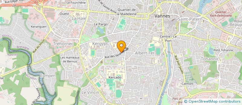 localisation de l'entreprise SOC COOP OUV PRODUCT JFF à VANNES