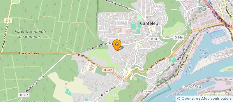 localisation de l'entreprise SOC COOP SCOP HABITAT A SARL VARIAVBLE  CANTELEU