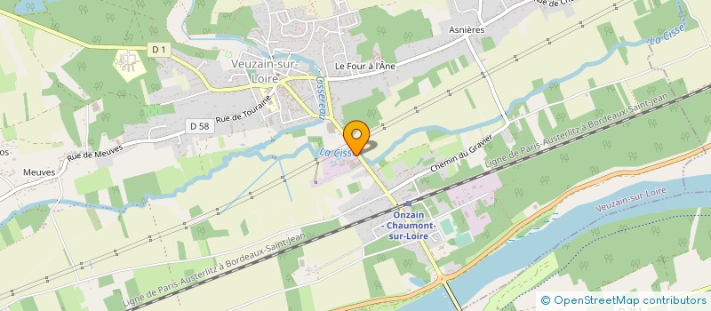 localisation de l'entreprise SOC COOP UTILISATEUR ABATTOIR à VEUZAIN-SUR-LOIRE