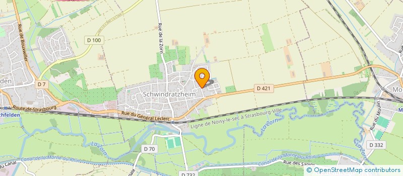 localisation de l'entreprise SOC COOPER AGRIC CUMA LES TROIS ROIS  DUNTZENHEIM