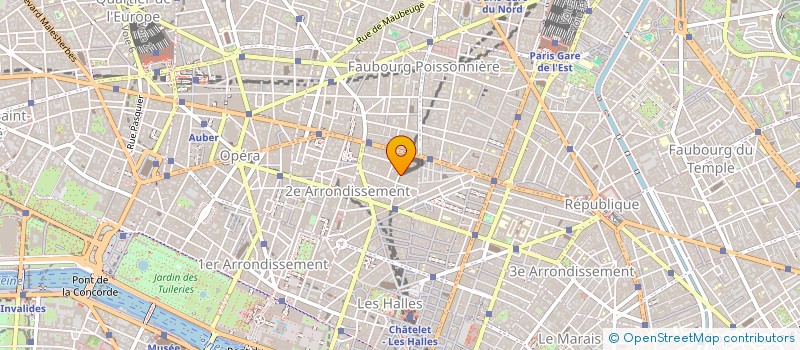localisation de l'entreprise SOC COOPERAT DE CONSTRUCT BEAUCE OISEAUX à PARIS