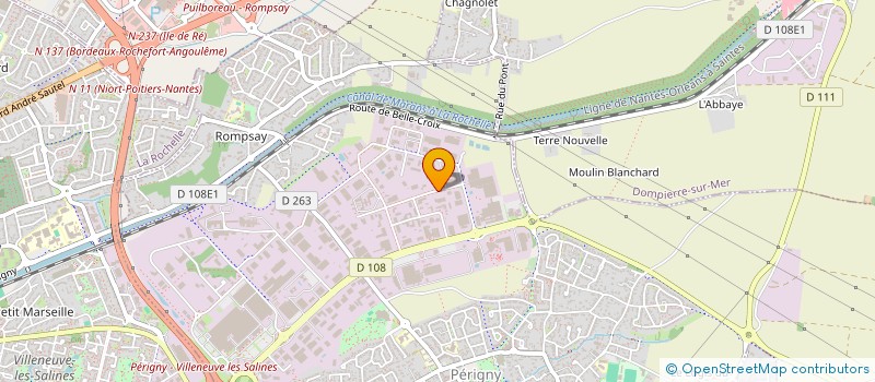 localisation de l'entreprise SOC COOPERAT PRODUCTI ELECTRA  PERIGNY