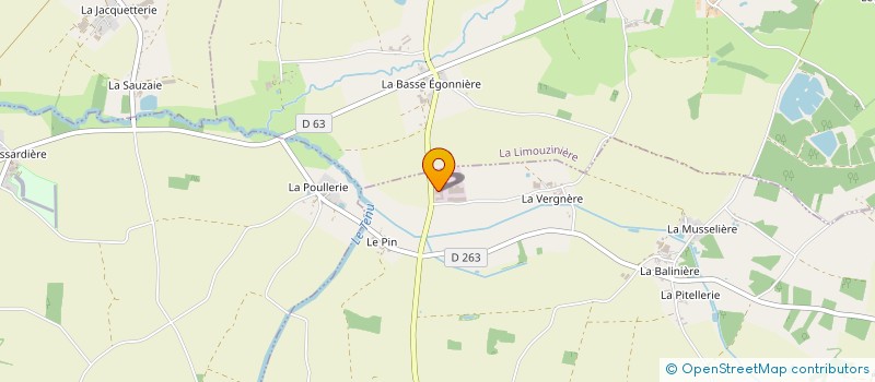 localisation de l'entreprise SOC COOPERATIVE AGRICOLE HERBAUGES à CORCOUE-SUR-LOGNE
