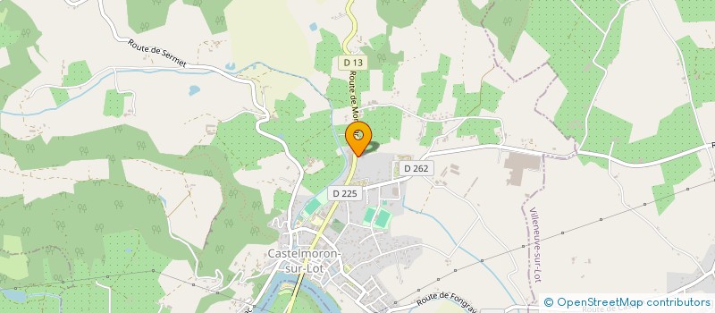 localisation de l'entreprise SOC COOPERATIVE AGRICOLE LA COMARCAISE  CASTELMORON-SUR-LOT