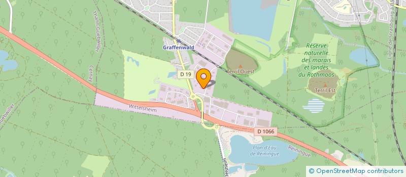 localisation de l'entreprise SOC COOPERATIVE BOULANGERS-PATISSIERS  WITTELSHEIM