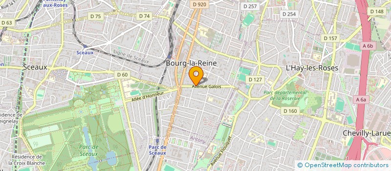 localisation de l'entreprise SOC COORD METALLIQU BETON ARME à BOURG-LA-REINE
