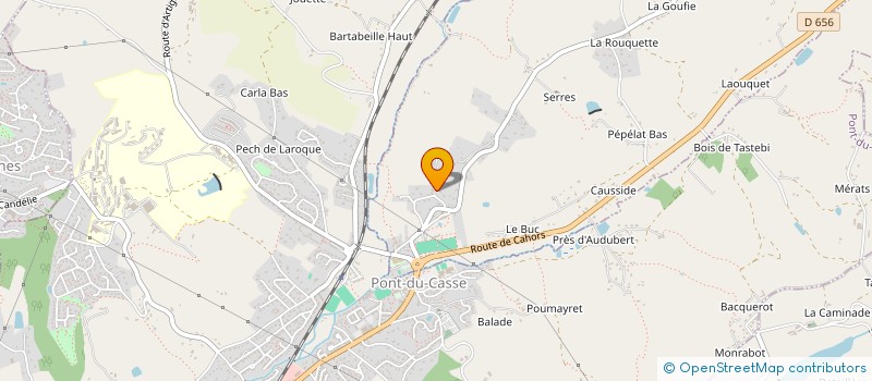 localisation de l'entreprise SOC COORDINATION ASSISTANCE ET TRAVAUX à BAJAMONT