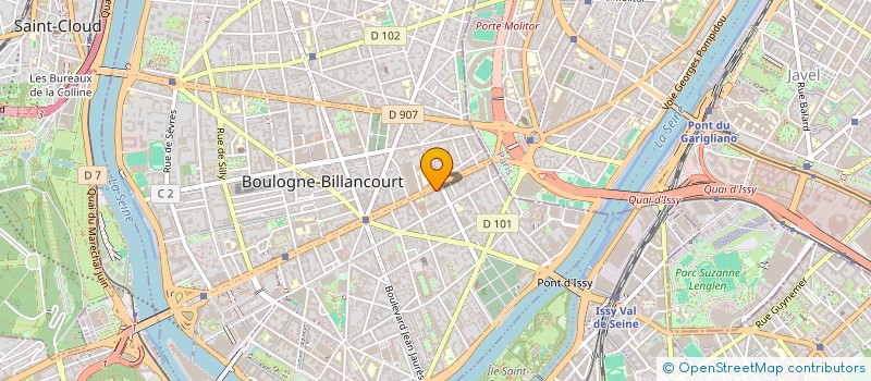 localisation de l'entreprise SOC COPROR MEDITERRANEE à BOULOGNE-BILLANCOURT
