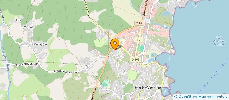 localisation de l'entreprise SOC CORSE INSTAL TELEPHONIQUE ELECTRIQUE à PORTO-VECCHIO