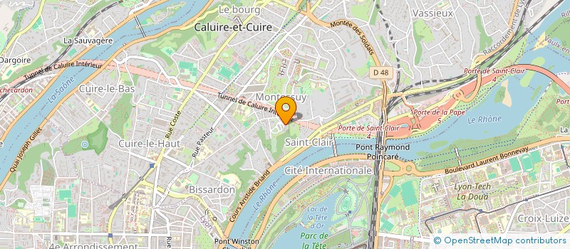 localisation de l'entreprise SOC COSNIER-VAGO  CALUIRE-ET-CUIRE