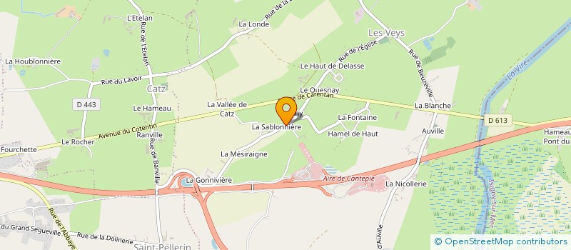 localisation de l'entreprise SOC COTENTINOISE D'IMPORT-EXPORT  AUVERS