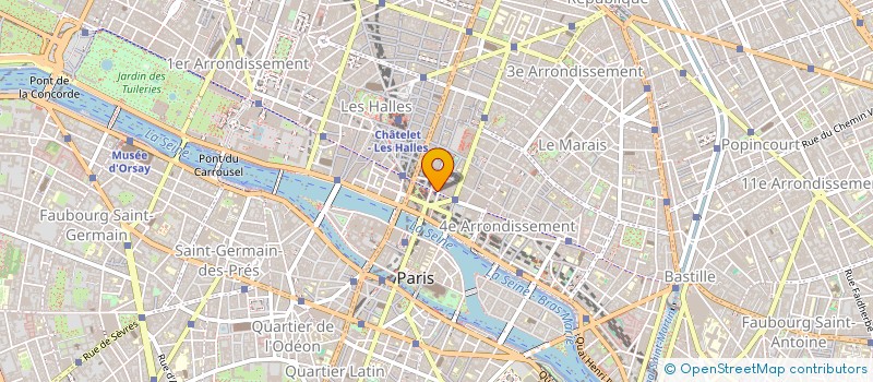 localisation de l'entreprise SOC COTERN à PARIS