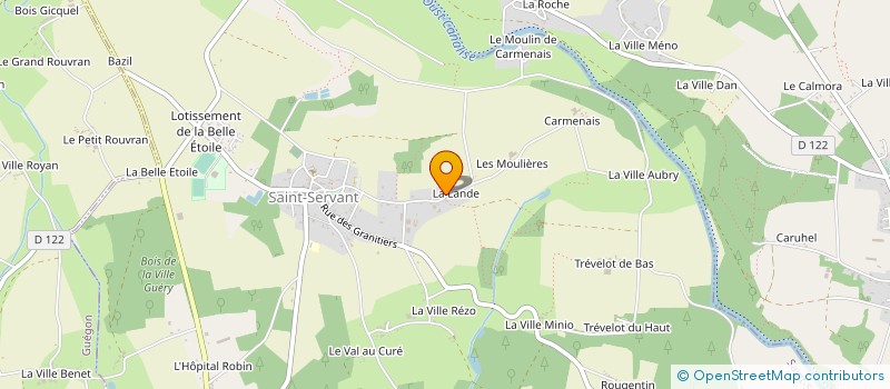 localisation de l'entreprise SOC COUESPEL à JOSSELIN