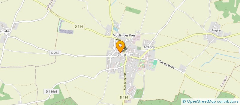 localisation de l'entreprise SOC COURCONNAISE TRANSPORTS  COURCON