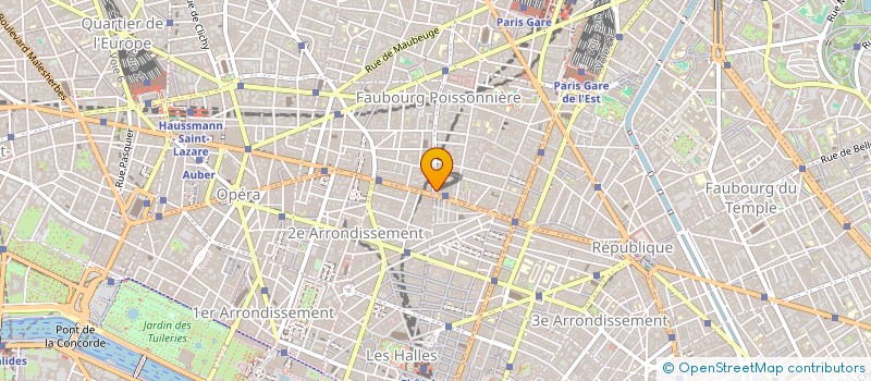 localisation de l'entreprise SOC COURS EDGAR POE  PARIS