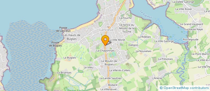 localisation de l'entreprise SOC COURSES CHEVAUX PLOUBALAY à LANCIEUX