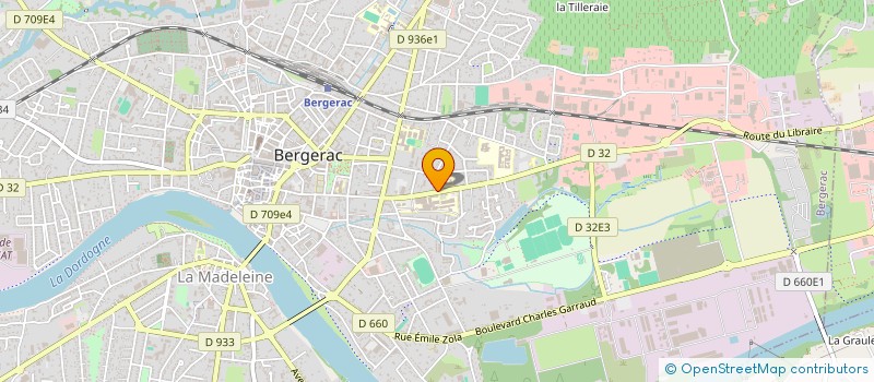 localisation de l'entreprise SOC COURTAGE CREDIT ASSURANCE PLACEMENT à BERGERAC