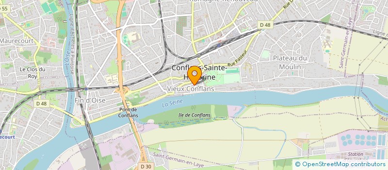 localisation de l'entreprise SOC CR 2000 à CONFLANS-SAINTE-HONORINE