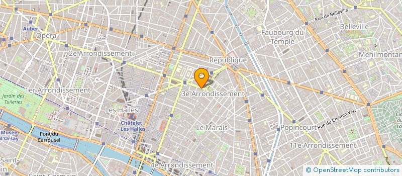 localisation de l'entreprise SOC CRAVATES BEVERLEY  PARIS