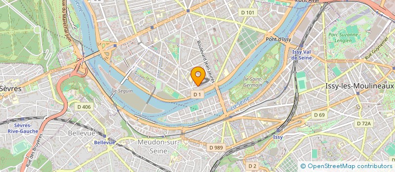 localisation de l'entreprise SOC CRIOM à BOULOGNE-BILLANCOURT