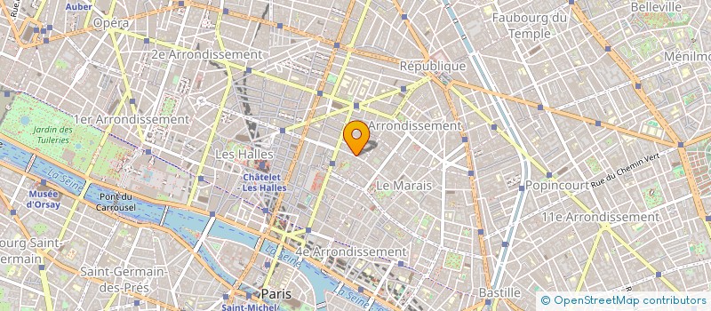 localisation de l'entreprise SOC CUIRS MERCEDES à PARIS