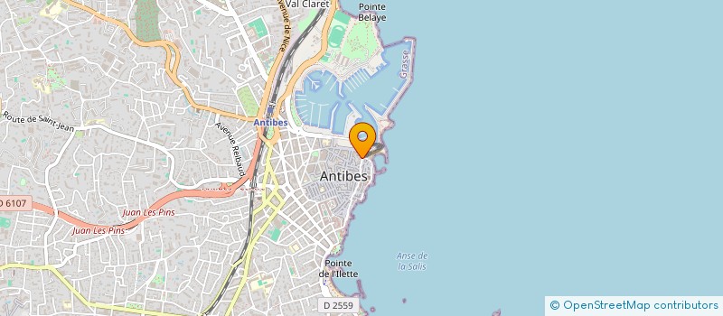 localisation de l'entreprise SOC CUSTOM TENDERS à ANTIBES