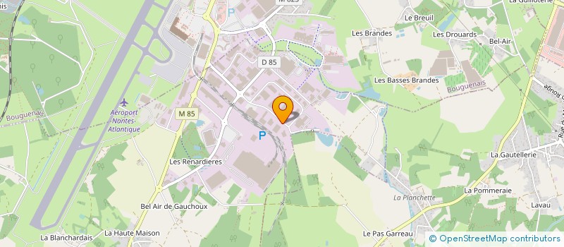 localisation de l'entreprise SOC D AFFRETEMENT DE L ATLANTIQUE à SAINT-AIGNAN-GRANDLIEU