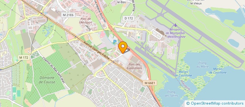 localisation de l'entreprise SOC D'AMENAGEMENT DE LA CONDAMINE à PEROLS