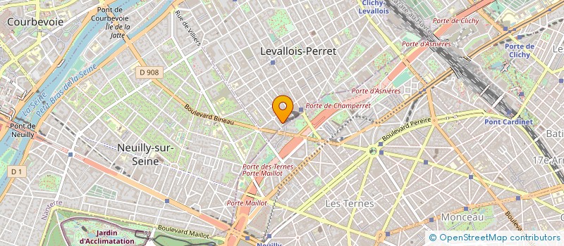 localisation de l'entreprise SOC D'AMENAGEMENT DE LA DAILLE à LEVALLOIS-PERRET