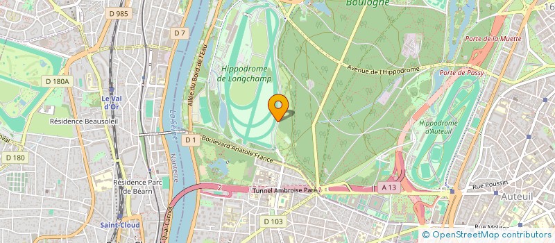 localisation de l'entreprise SOC D AMENAGEMENT LA PORTE DU LEVANT à PARIS