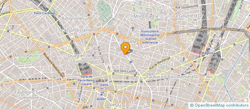 localisation de l'entreprise SOC D'ANALYSE FINANCIERE ET ECONOMIQUE  PARIS