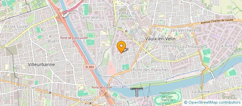 localisation de l'entreprise SOC D'APPAREILS D'AMUSEMENT à VAULX-EN-VELIN